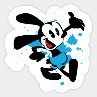 Oswald The Lucky Rabbit Keep Walking 1927 Sticker